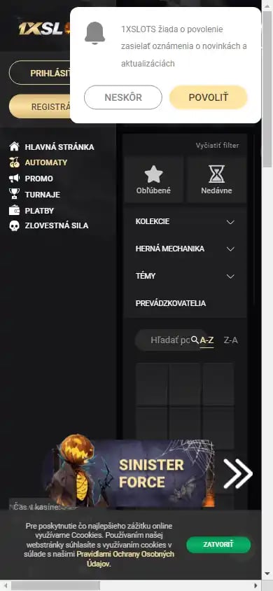 1xSlots Casino screenshot 5