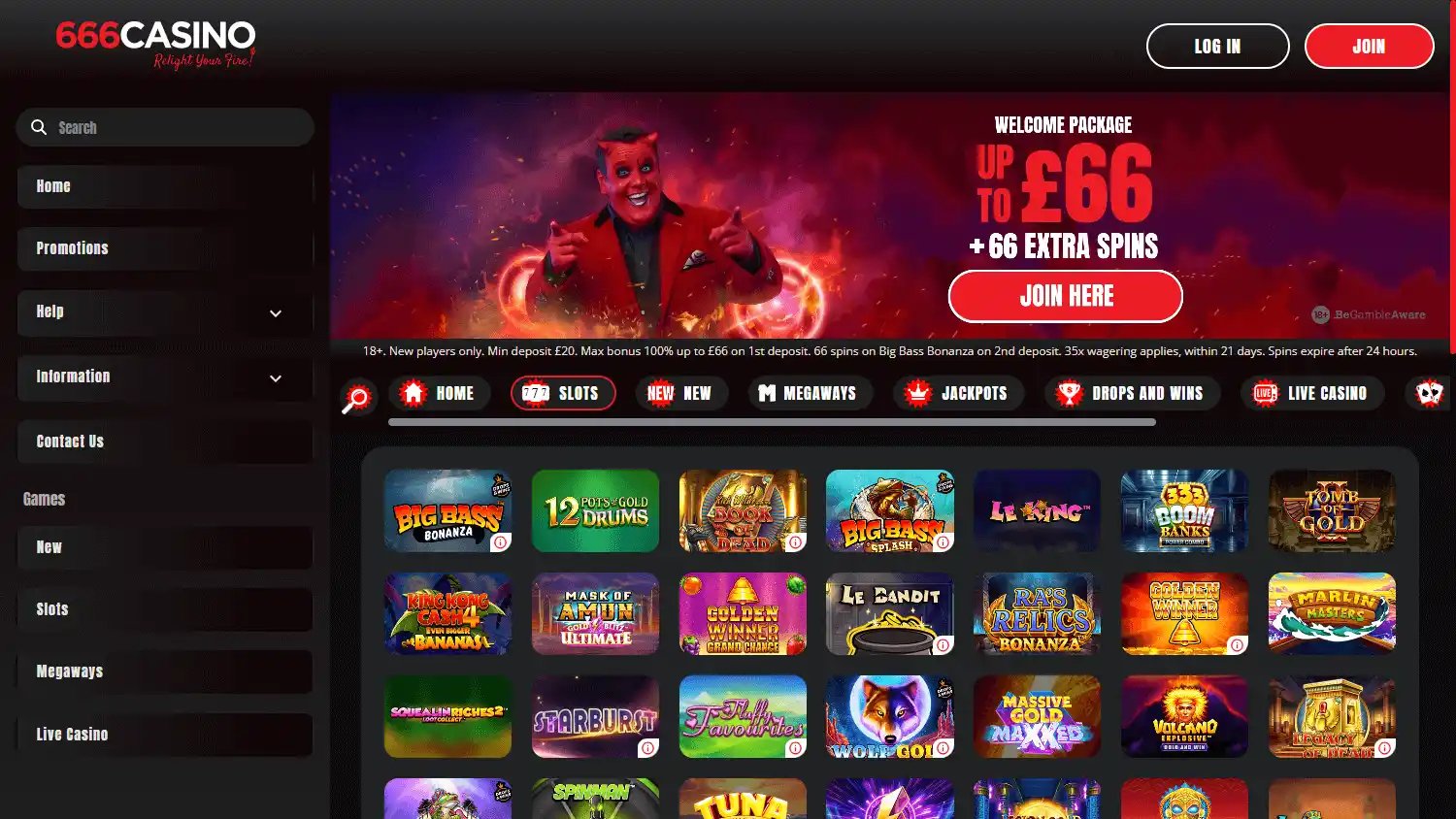 666 Casino screenshot 2