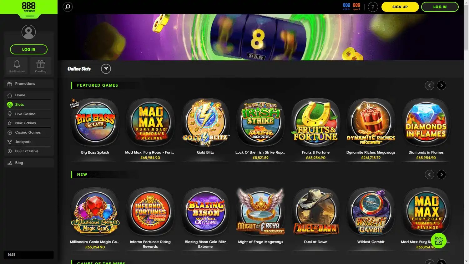 888 Casino PT screenshot 2