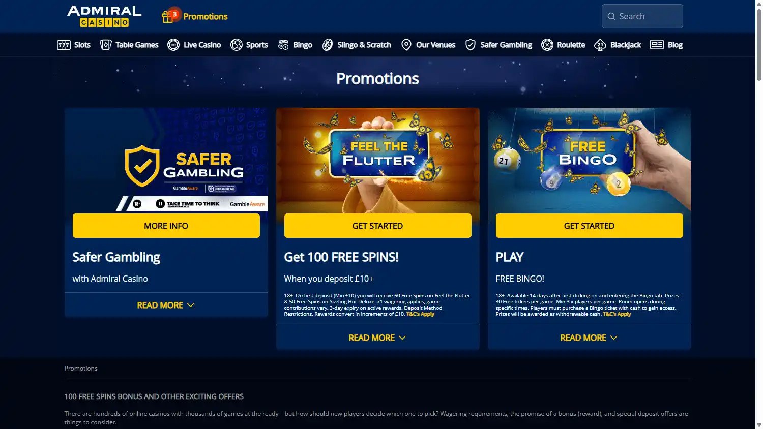 Admiral Casino screenshot 4