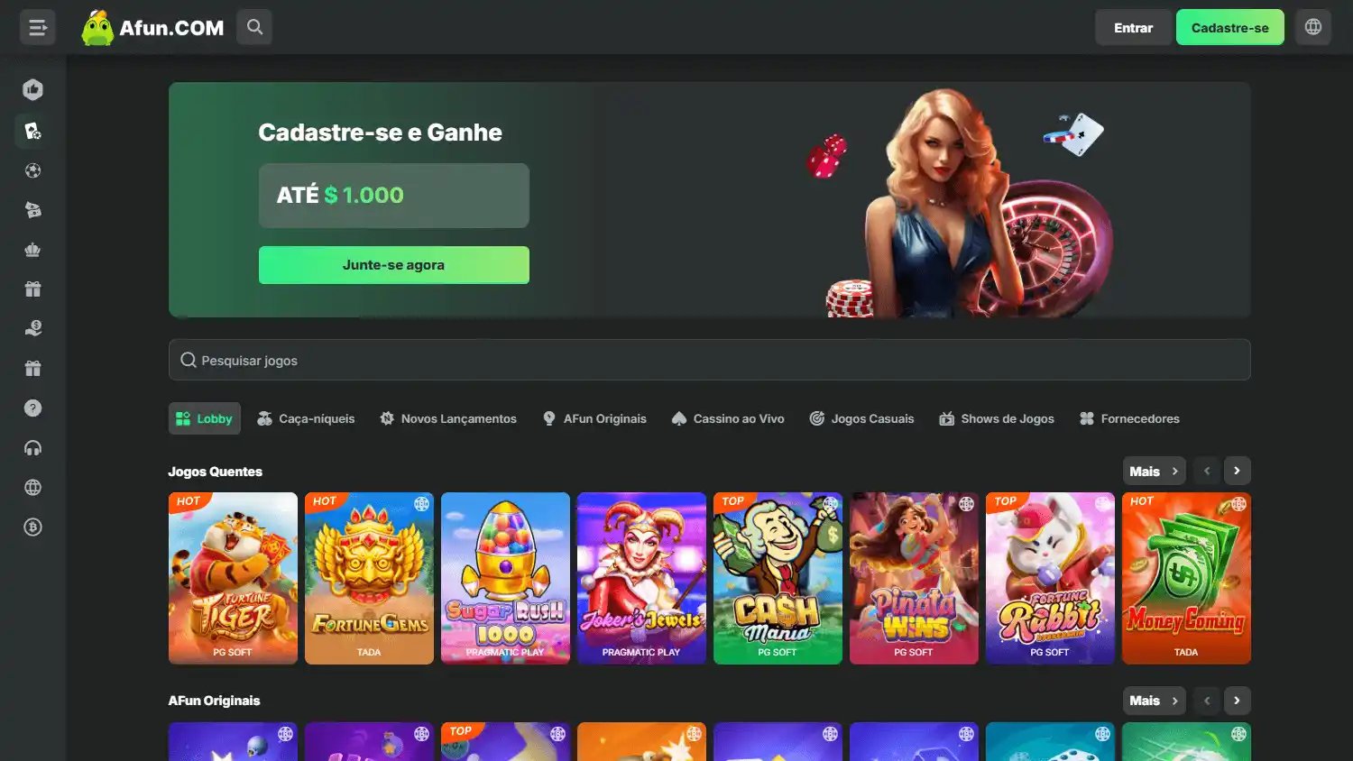 Afun Casino screenshot 3