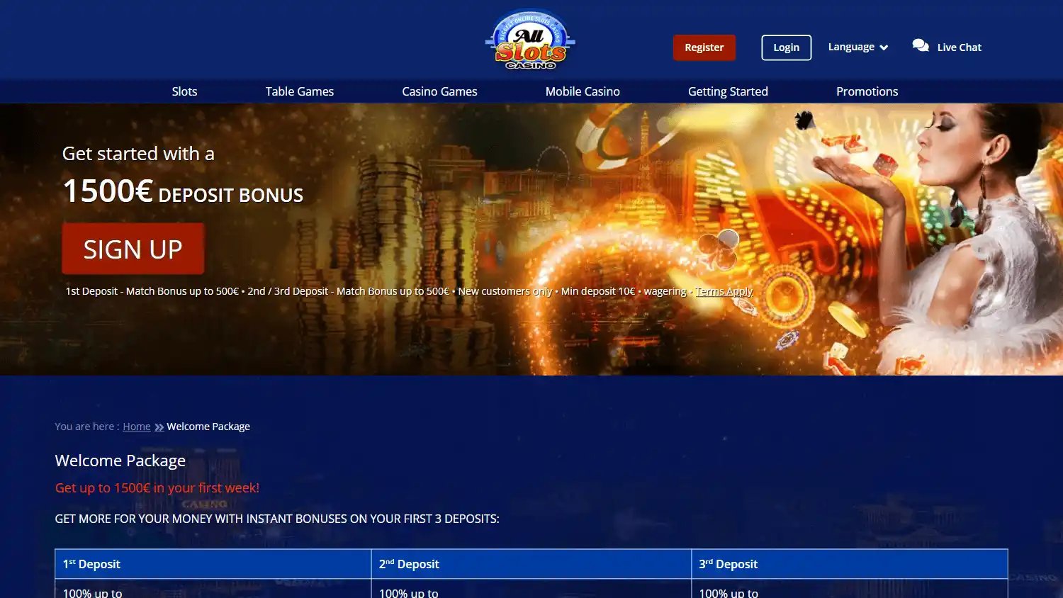 All Slots Casino screenshot 2