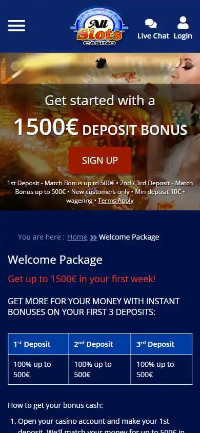 All Slots Casino screenshot 4