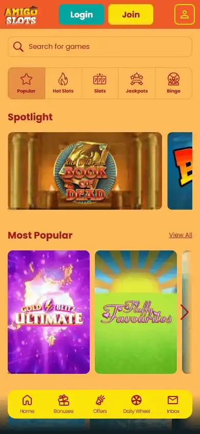 Amigo Slots Casino screenshot 5