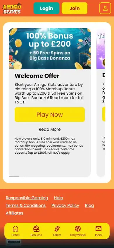 Amigo Slots Casino screenshot 6
