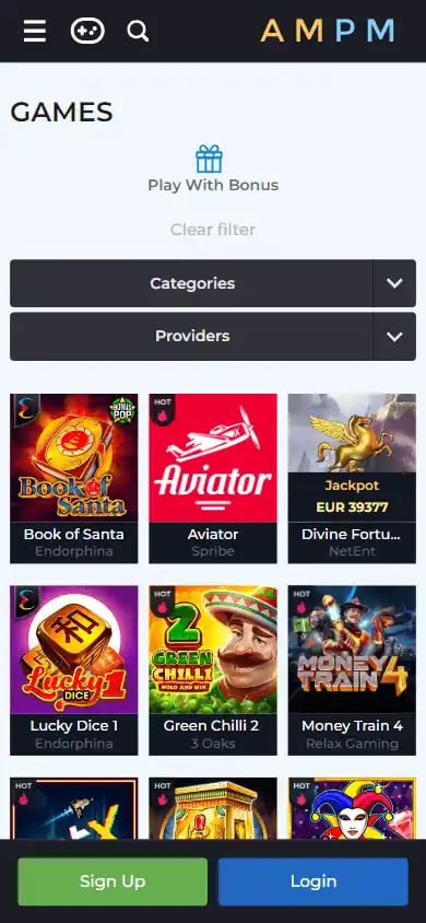 AMPM Casino screenshot 5