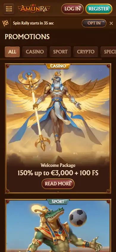 AmunRa Casino screenshot 6