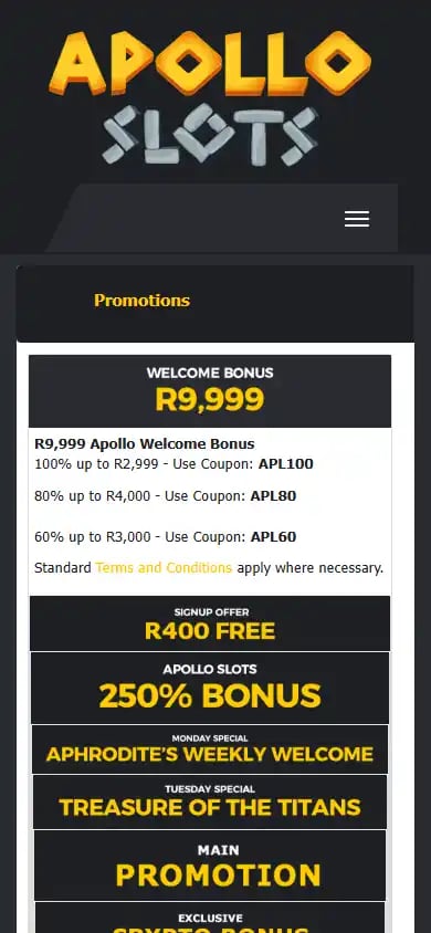 Apollo Slots Casino screenshot 6