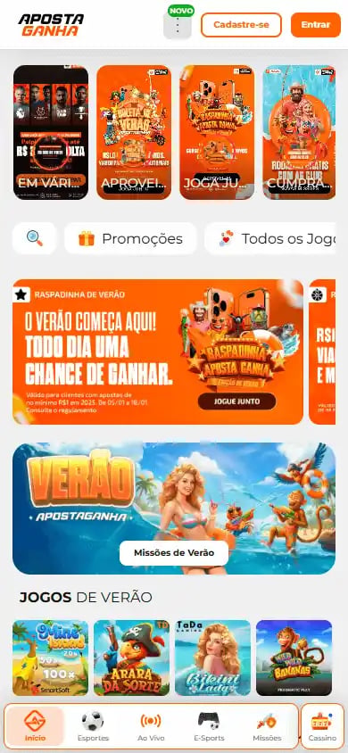 ApostaGanha Casino screenshot 3