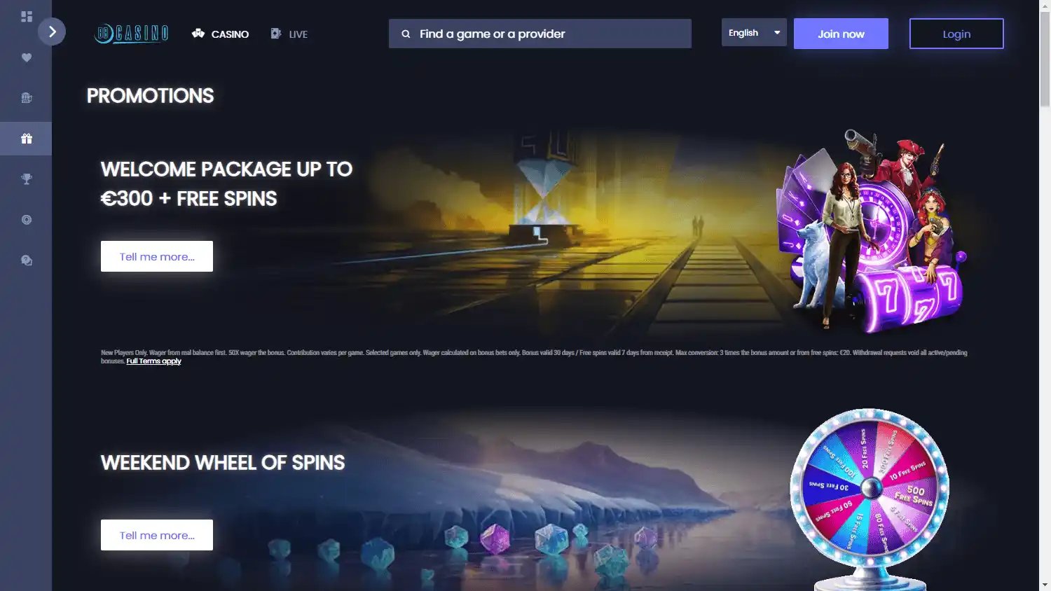BBCasino screenshot 3