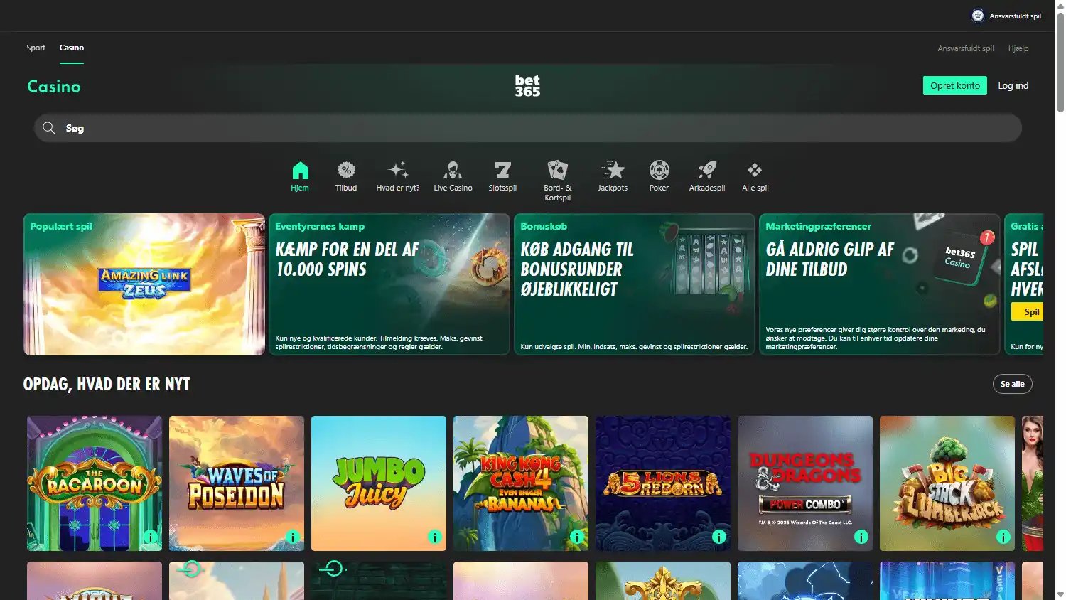bet365 Casino DK screenshot 2