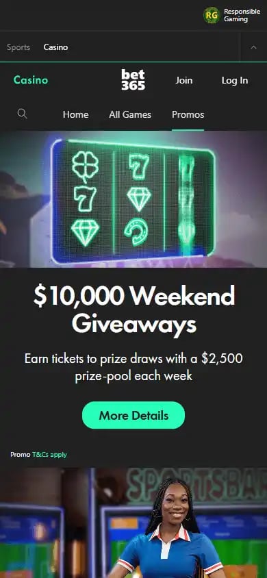 bet365 Casino screenshot 4