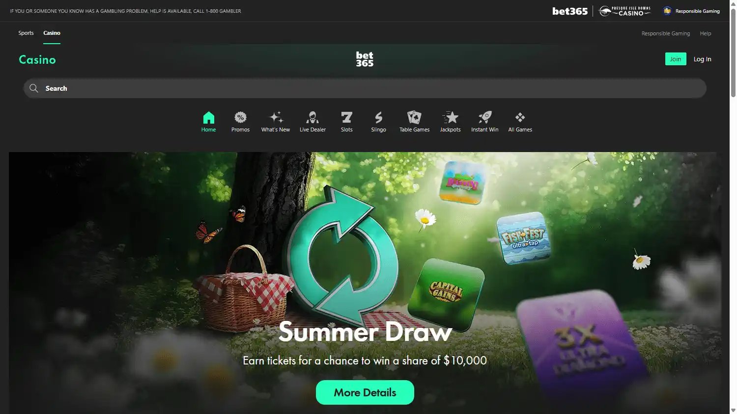 bet365 Casino screenshot 3
