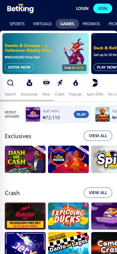 BetKing Casino screenshot 5