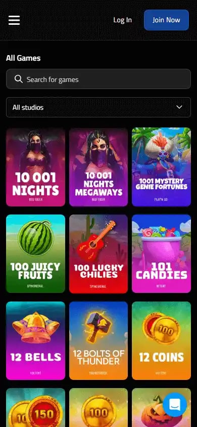 Betmode.io Casino screenshot 5