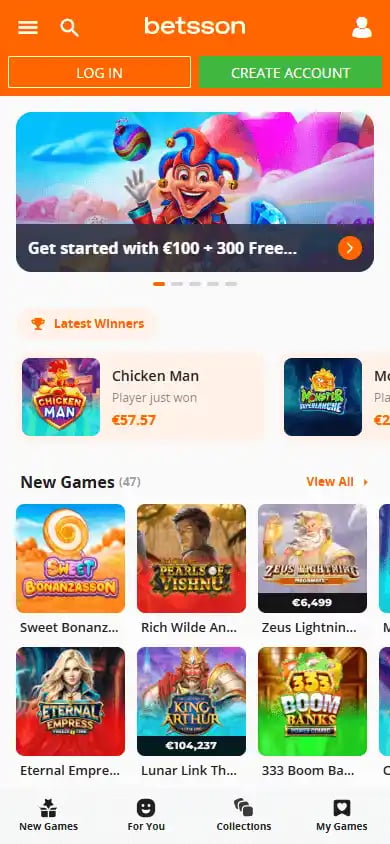 Betsson Casino PE screenshot 4