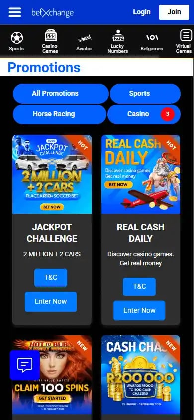 BetXchange Casino screenshot 7