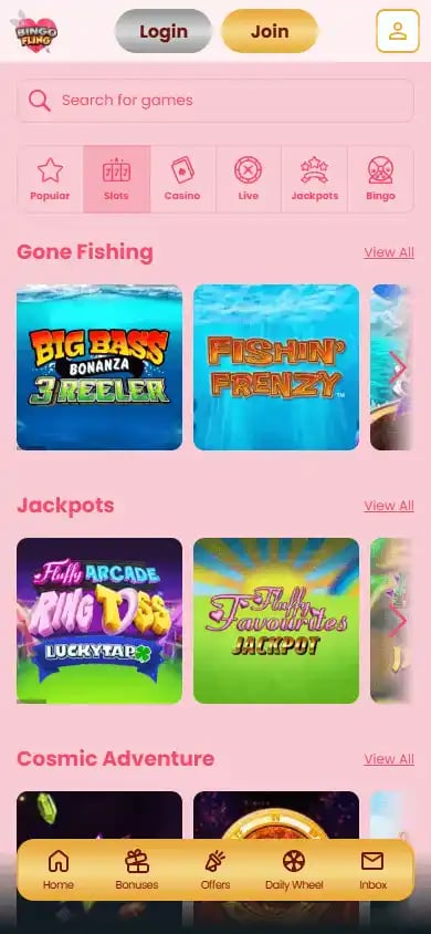 Bingo Fling Casino screenshot 5