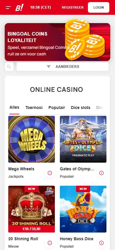 Bingoal Casino BE screenshot 4