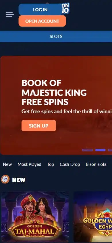 Bison Casino screenshot 3