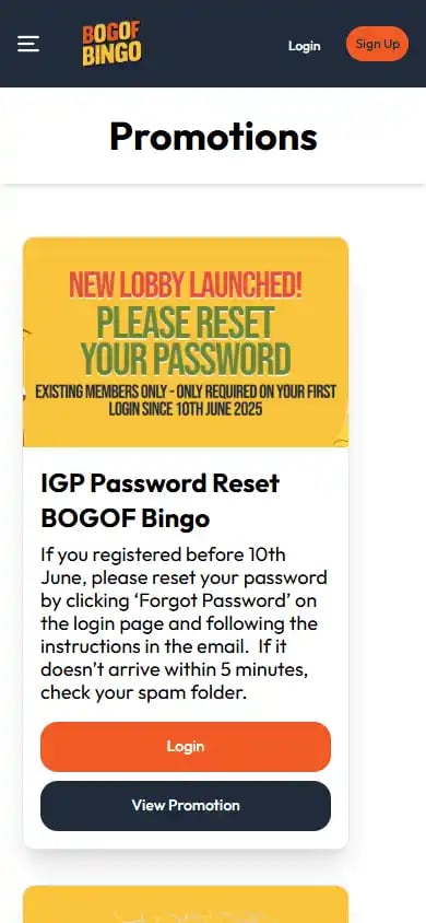 BOGOF Bingo Casino screenshot 6