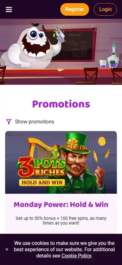 Boo Casino screenshot 4