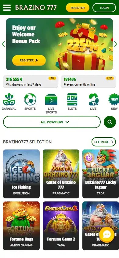 Brazino777 Casino MX screenshot 4