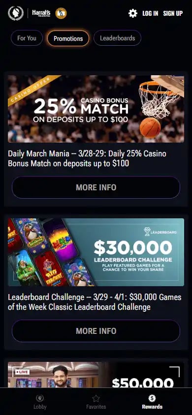 Caesars Palace Online Casino screenshot 6