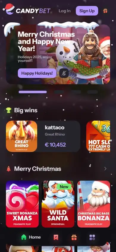 CandyBet.eu Casino screenshot 4