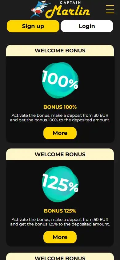 Captain Marlin Casino screenshot 6