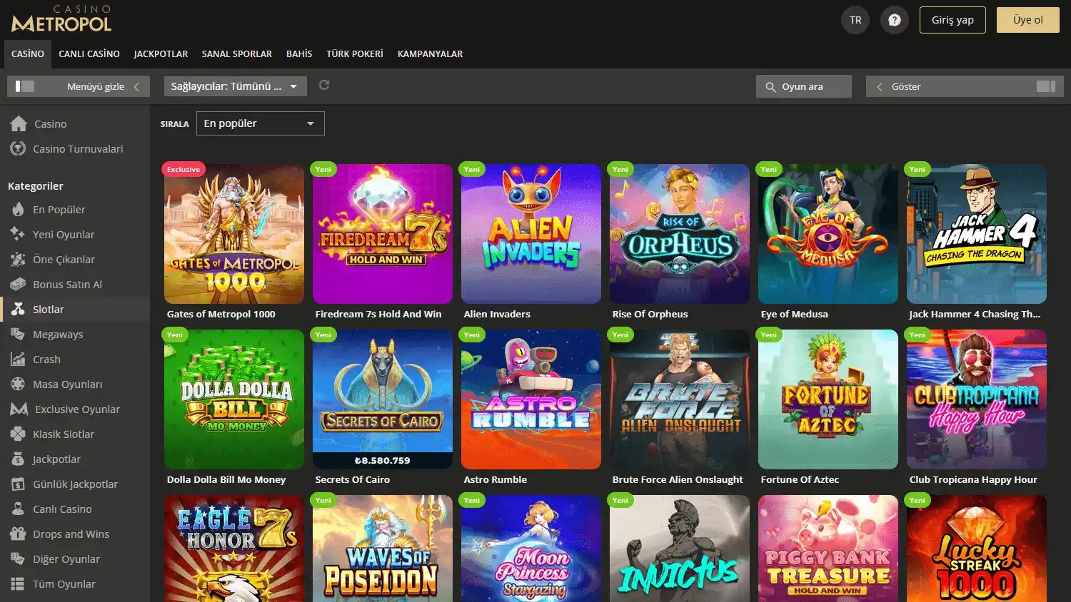 Casino Metropol screenshot 2