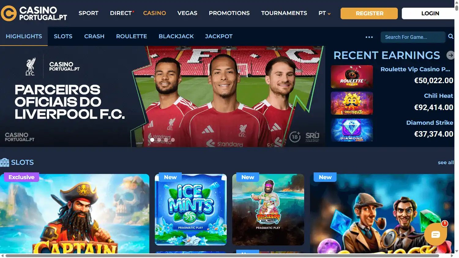 Casino Portugal screenshot 1