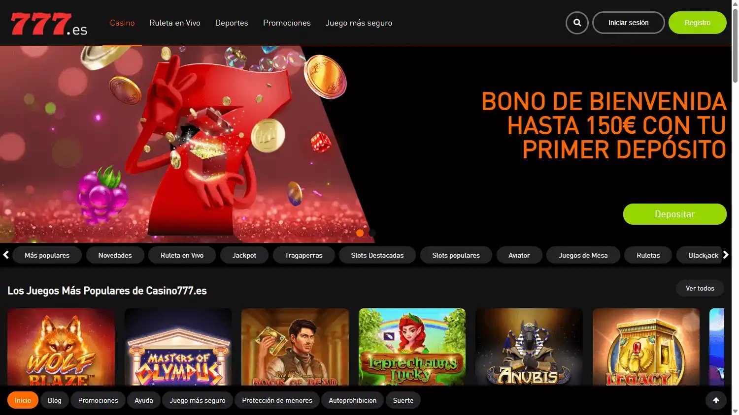 Casino777 ES screenshot 1
