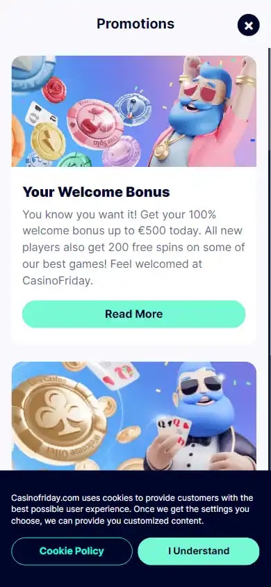 CasinoFriday screenshot 6