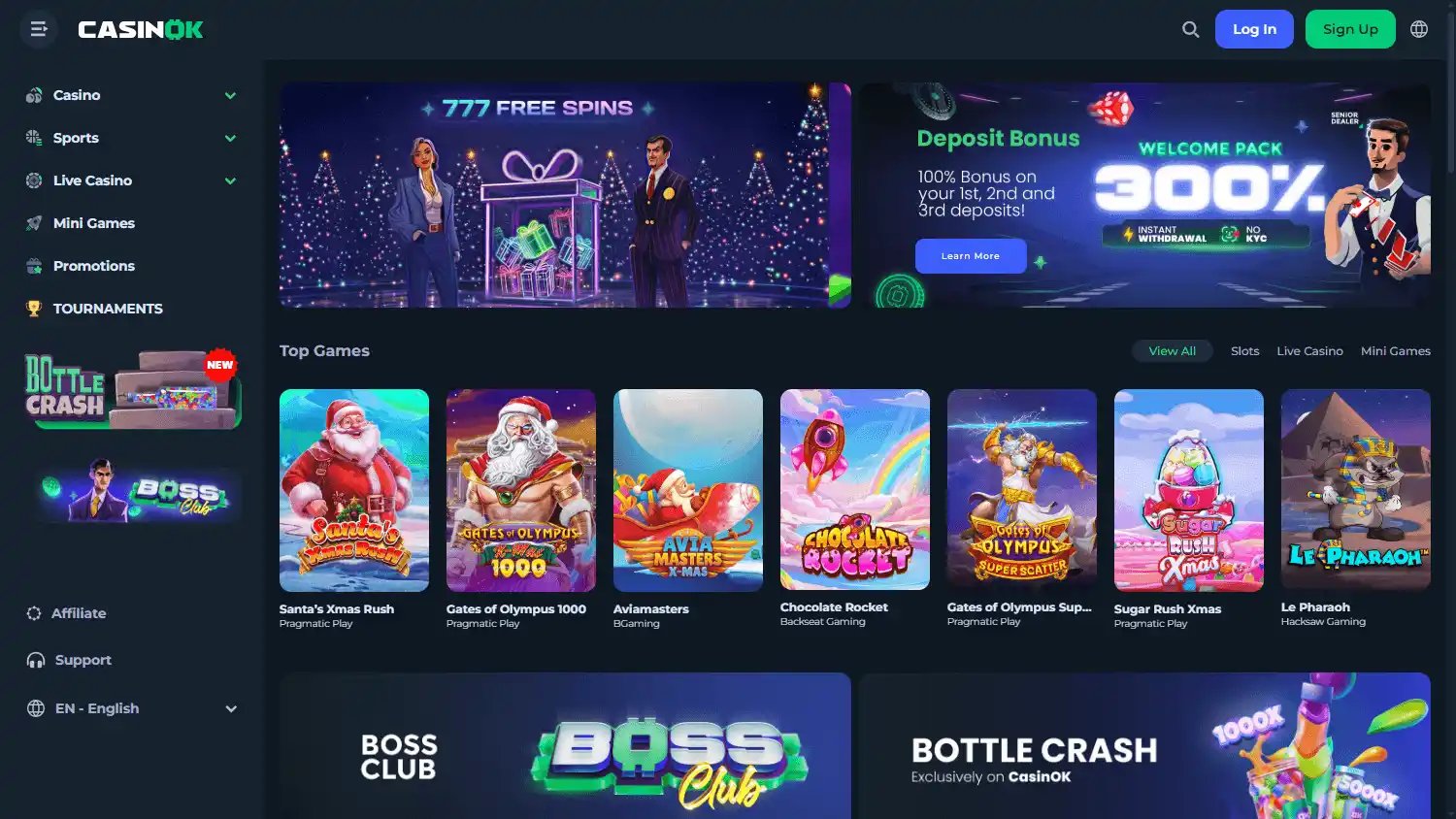 CasinOK Casino screenshot 1