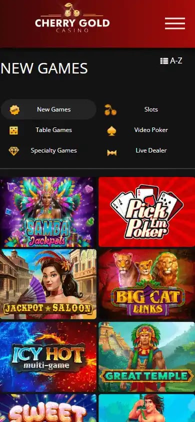 Cherry Gold Casino screenshot 5