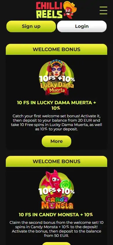 Chilli Reels Casino screenshot 6