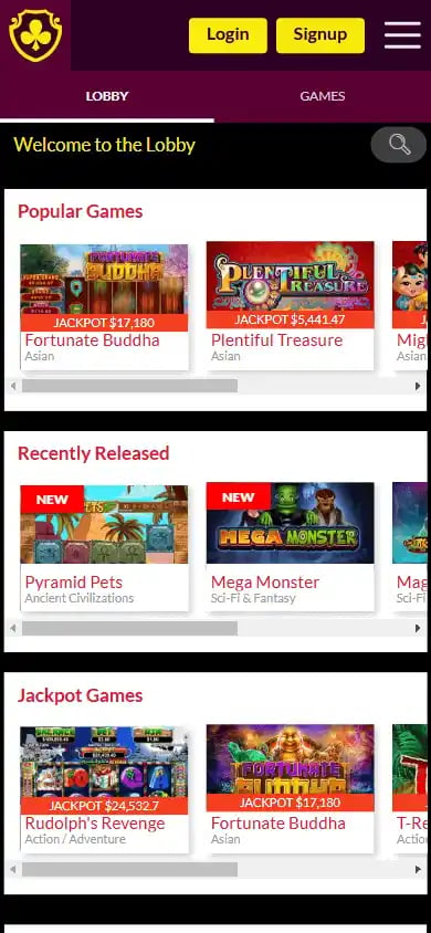 Club Player Casino screenshot 4