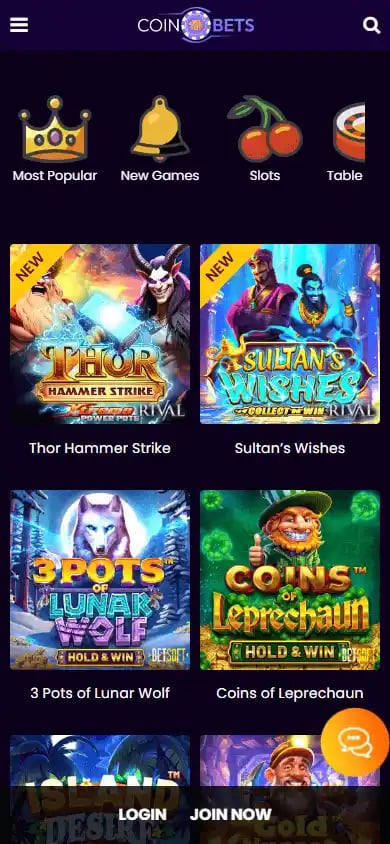 CoinBets777 Casino screenshot 5