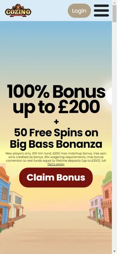 Cozino Casino screenshot 4