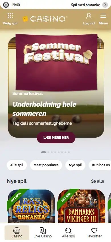 Danske Spil Casino screenshot 5
