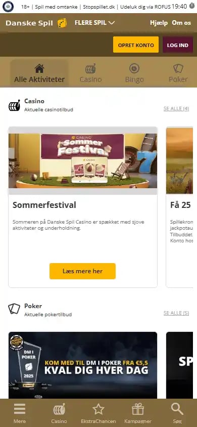 Danske Spil Casino screenshot 6