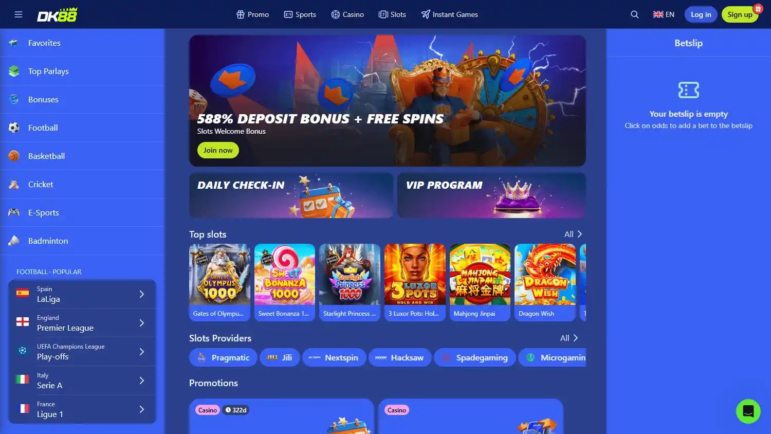 DASHKING88 Casino screenshot 2