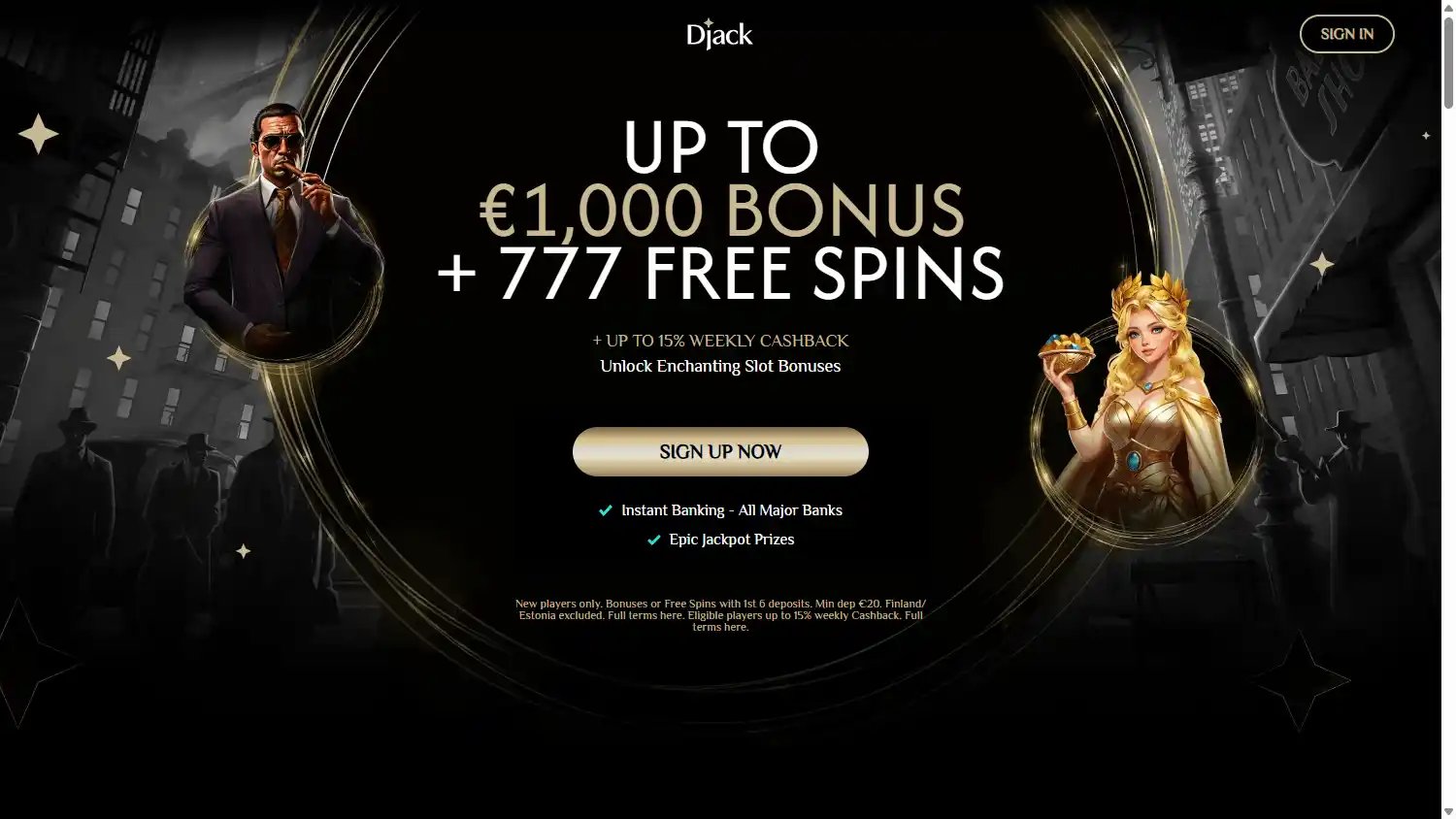 Djack Casino screenshot 1