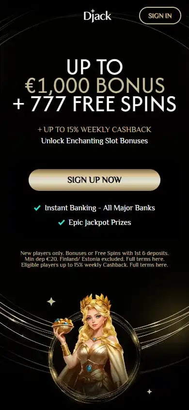 Djack Casino screenshot 2
