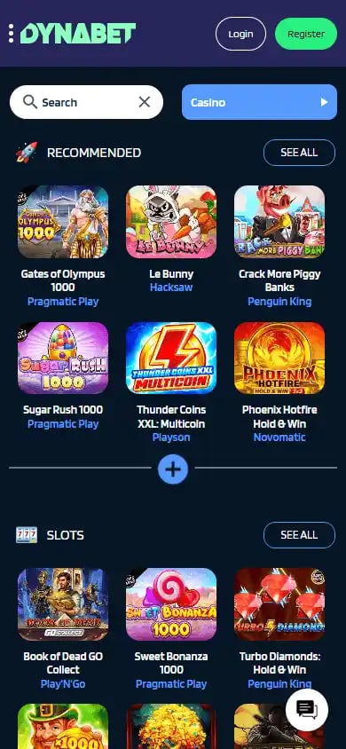 DynaBet Casino screenshot 5
