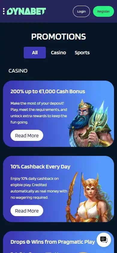 DynaBet Casino screenshot 6