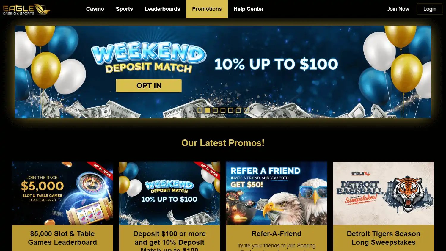 Eagle Casino & Sports screenshot 2