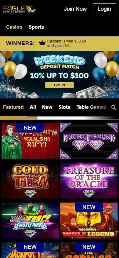 Eagle Casino & Sports screenshot 3