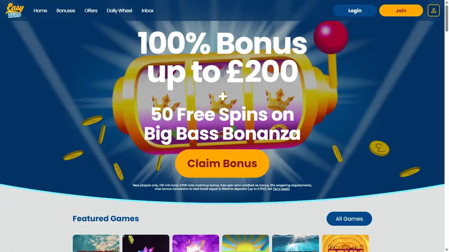 Easy Slots Casino screenshot 1